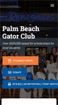 Mobile Screenshot of pbcgatorclub.com